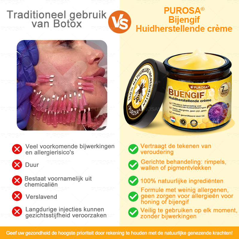 PUROSA® Bijengif Huidherstellende Crème