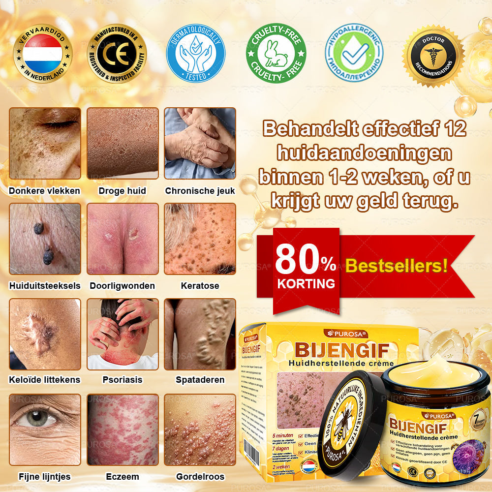 PUROSA® Bijengif Huidherstellende Crème