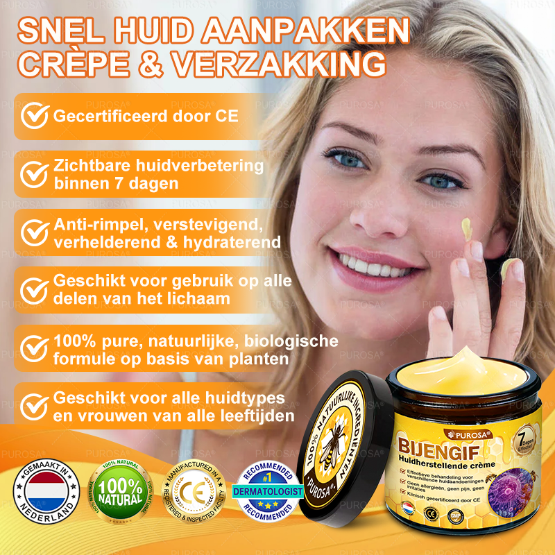 PUROSA® Bijengif Huidherstellende Crème